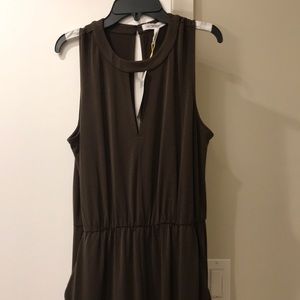 Bcbg generation dark green jumpsuit